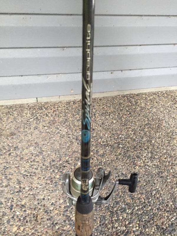 FISHING ROD AND OPEN FACE REEL HIGH END FISHING. HUNTING AND OUTDOOR