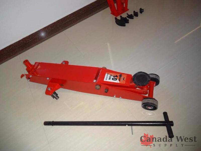 NEW 10 TON LONG FLOOR JACK HYDRAULIC