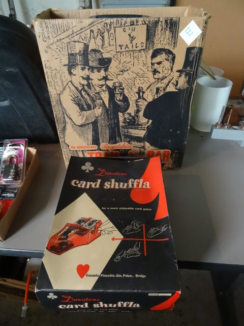 Travel Bar & Card Shuffler