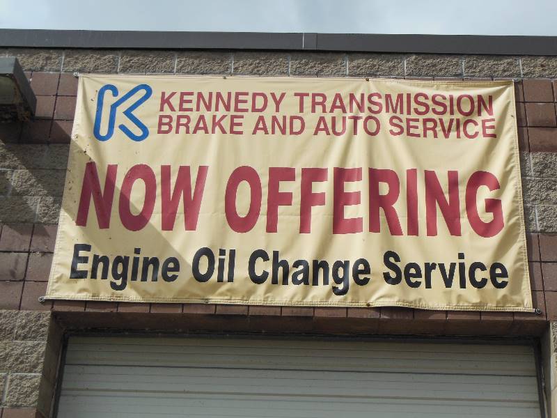 lot 80 image: 119 X 69 H Vinyl Kennedy Transmission