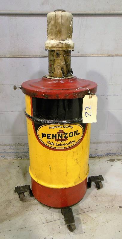 lot 22 image: Graco Fire Ball Air Powered Pump  Fluid Pump  Barrel Pump