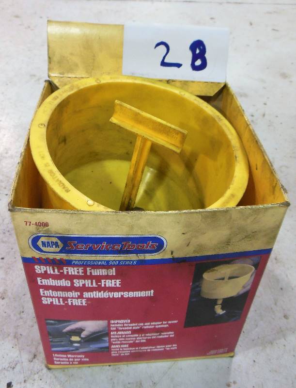 lot 28 image: Napa Antifreeze Filling Tool  Funnel