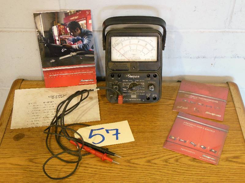 lot 57 image: Simpson Volt Meter - 260