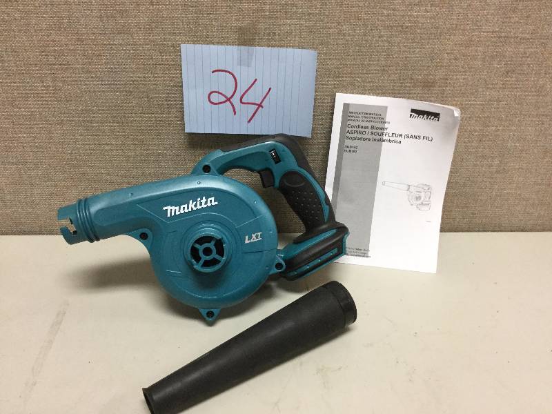 lot 24 image: Makita Cordless Blower Tool only- Open Box Never used