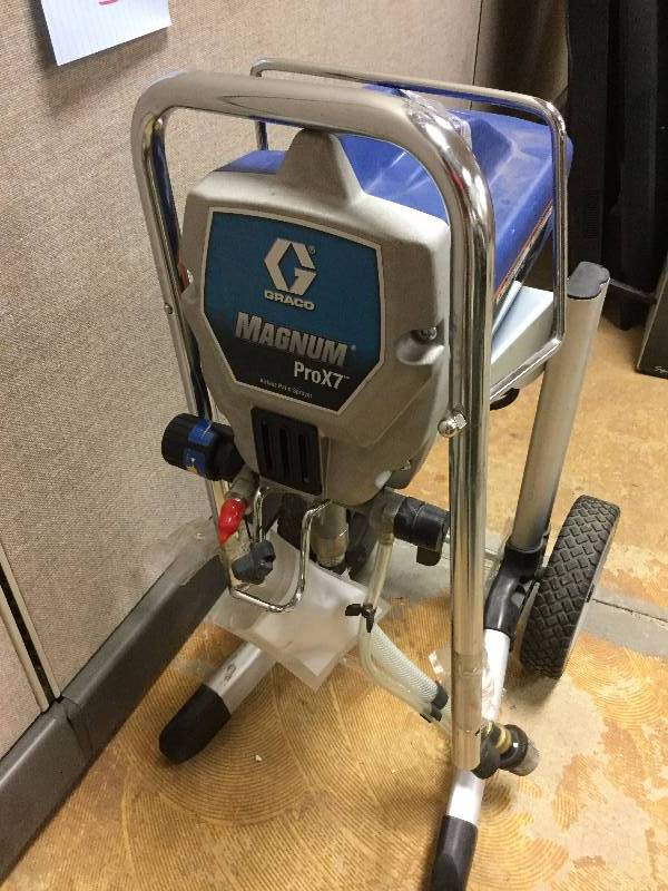 Graco Magnum ProX7 Airless Paint Sprayer used in working condition | KX