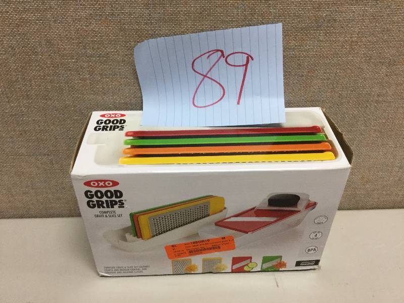 lot 89 image: OXO Good Grips complete grate and slice set