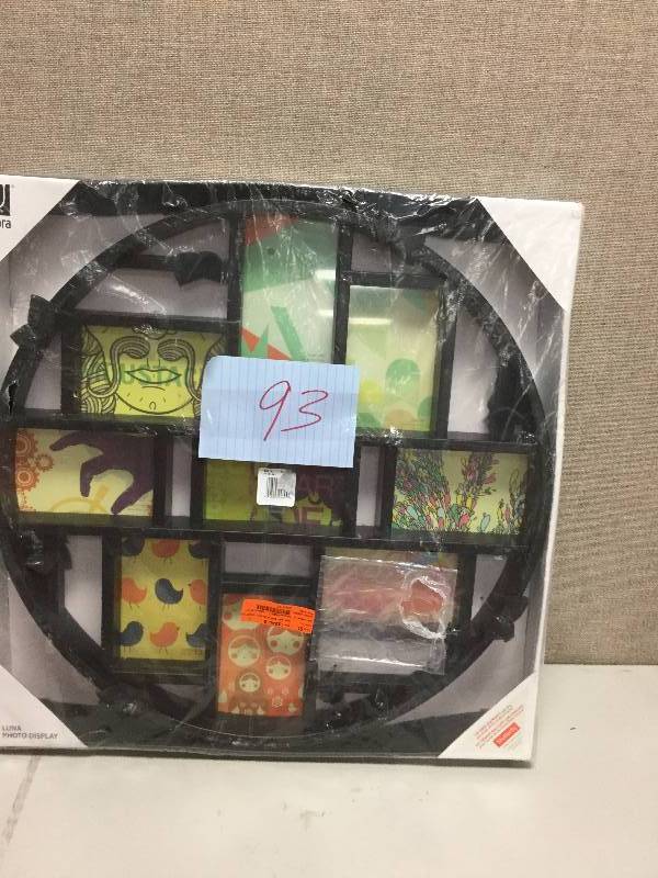 lot 93 image: Umbra Luna Picture Frame - Black New sealed package - stock and actual pictures used