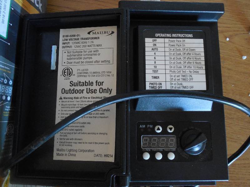 lot 77 image: Low Voltage 200-Watt Digital Transformer