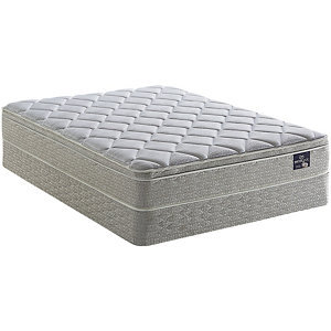 lot 6 image: Serta Atmore Perfect Sleeper EuroTop Mattress and Box Spring - Full