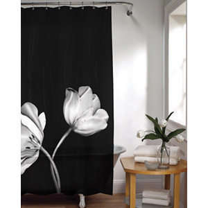 lot 61 image: Photo Real Tulip Shower Curtain