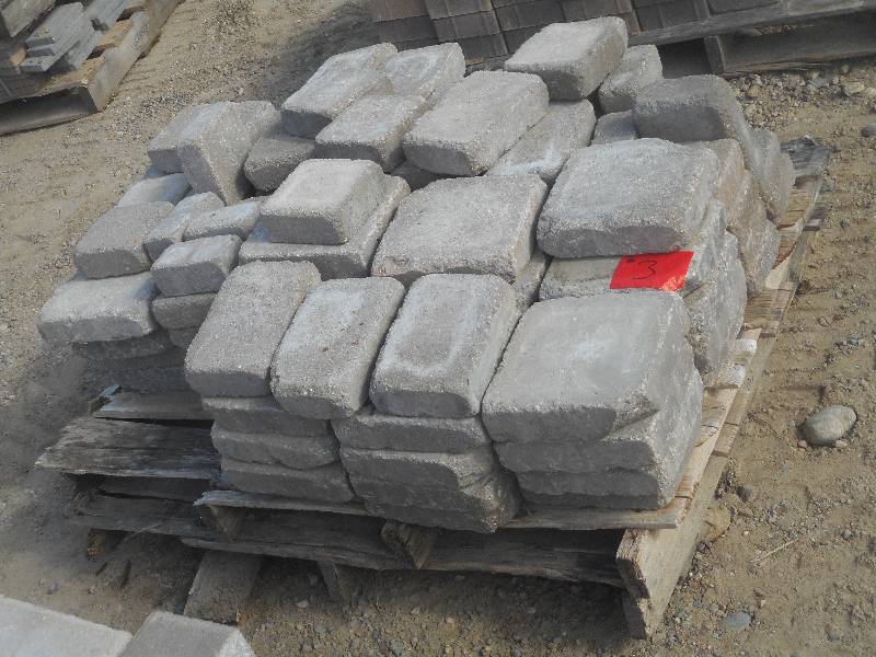 (1) Pallet Of Unused Tumbled Paver ...