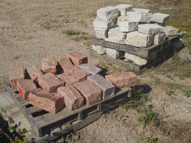 (2) Pallets Of Unused Landscape Sto...