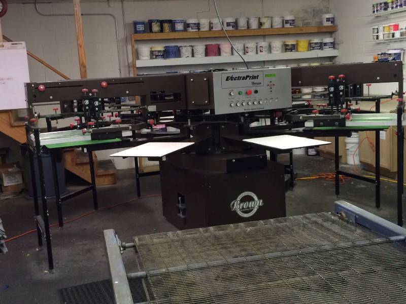 Automatic Screen Printing Press