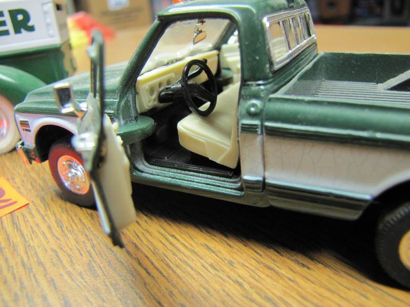 Oliver Piggy Bank & 1972 Chev Pick Up