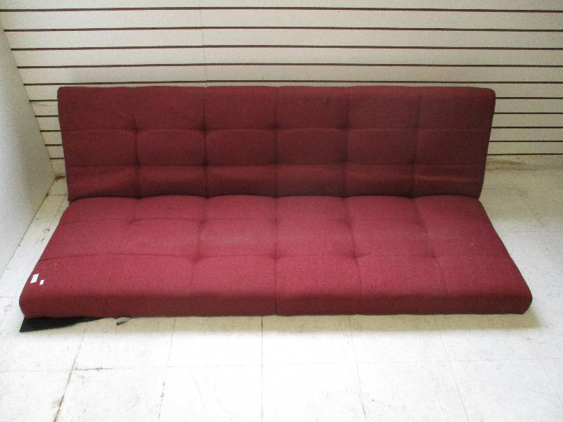Maroon Click Clack Sofa