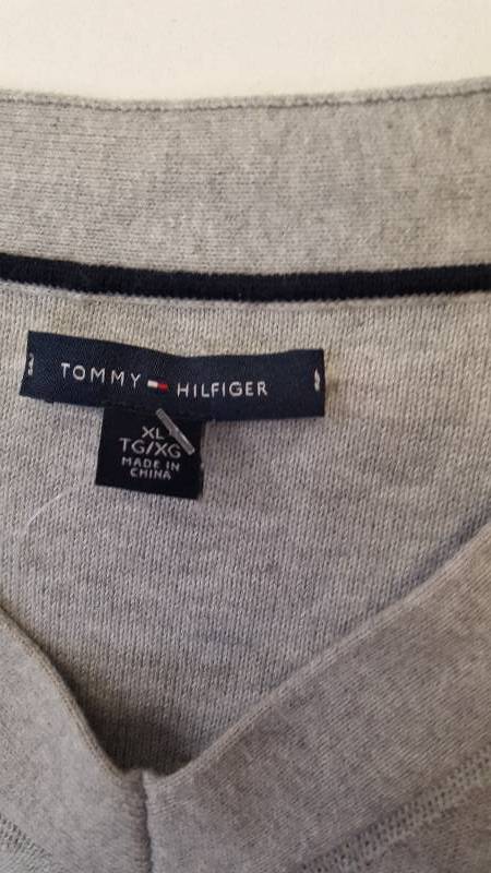 Womens Tommy Hilfiger Sweater Grey - XL