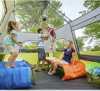Core Technologies 14 x 9 9-Person 2-Room Instant Cabin Tent