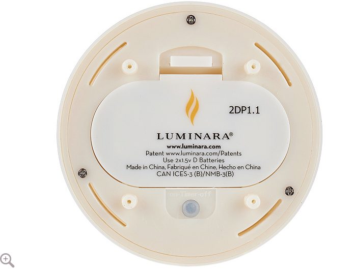 Luminara 14 Hampton Indoor Outdoor Lantern with Flameless Candle & Remote - Coral