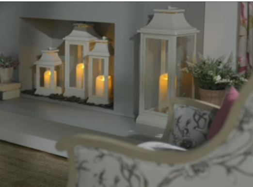 lot 127 image: Luminara 12 Heritage IndoorOutdoor Flameless Candle  wRemote - IVORY