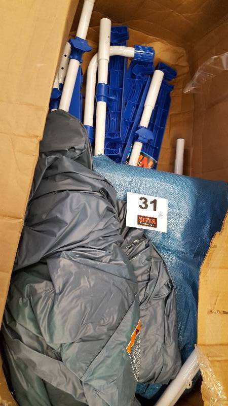 lot 31 image: Intex 18x48 Easy Set Above Ground Swimming Pool