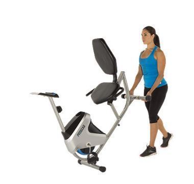 lot 51 image: Progear Fitness 555LXT Magnetic Tension Recumbent Bike