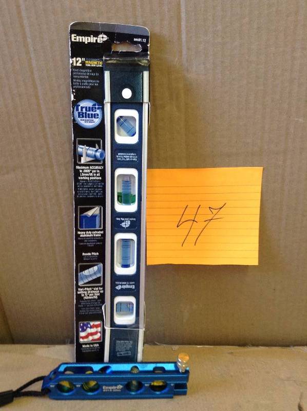 lot 47 image: Lot of 2 Empire magnetic Levels