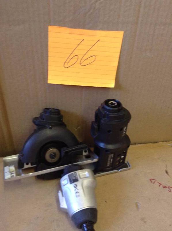 lot 66 image: Lot of assorted Black and Decker Matrix Tools
