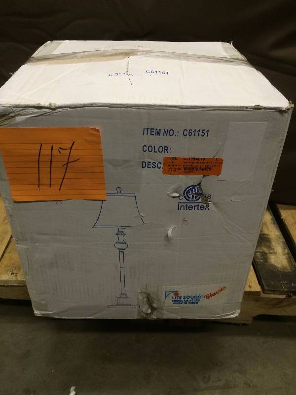 lot 117 image: Bandele Floor Lamp- open box never used