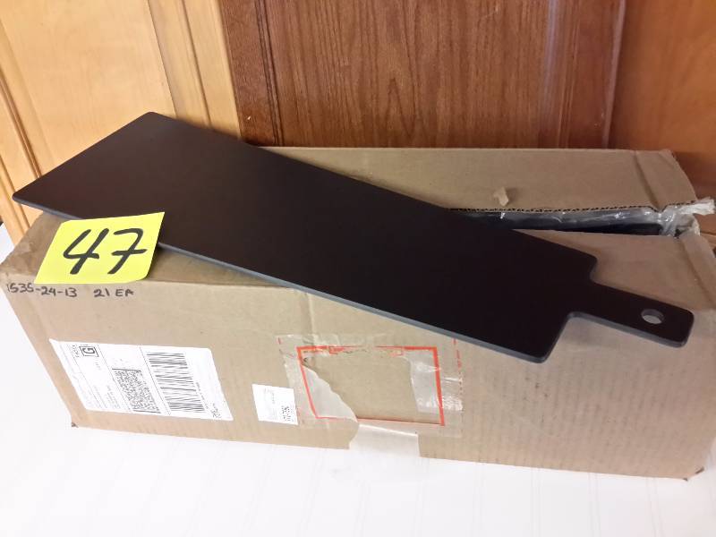 lot 47 image: 15, Serving Boards.. 20 in l x 7 in w.  NEW in their packages