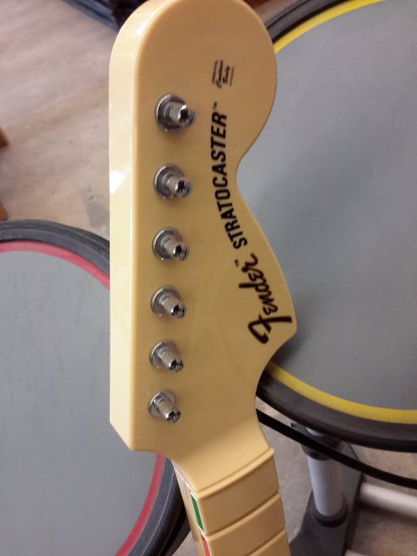 lot 102 image: ROCK BAND, Electronic Drums and Electronic Guitar