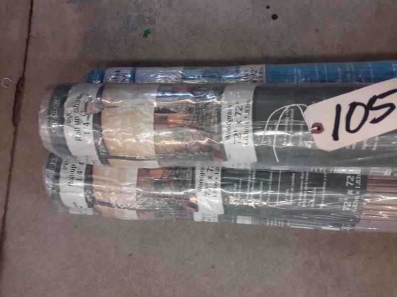 lot 105 image: 3, Rollup Blinds