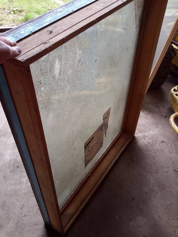 lot 172 image: 1, PELLA, non  opening window and frame.  Large window Sash