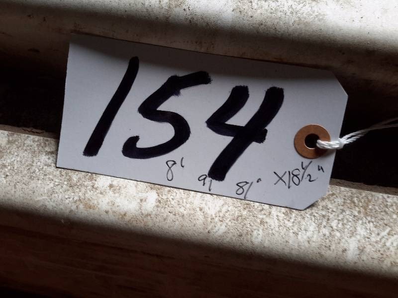 lot 154 image: Laminate covered counter tops..