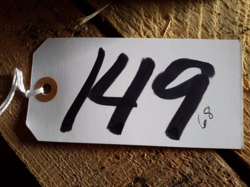 lot 149 image: 68, 4in x 4in x 30 in wood blocks