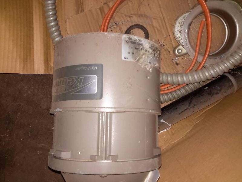 lot 182 image: Kenmore Garbage disposal.. Works and should all be there