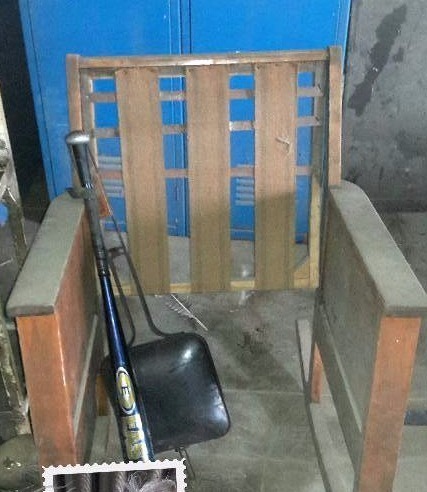 lot 174 image: Misc. Vintage Furniture, Tools, Accessories as shown.. Look at closeups