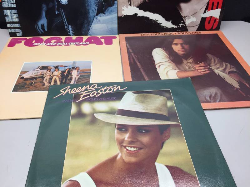 lot 9 image: JUIMMY BARNES FREIGHT TRAIN HEART, FOGHAT, SHEENA EASTON