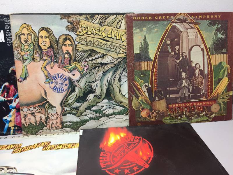 lot 18 image: THE BEST OF MOUNTAIN, BLACK OAK ARKANSAS, THE OZARK MOUNTAIN DAREDEVILS
