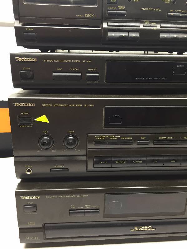 TECHNICS HOME STEREO SYSTEM | SEPTEMBER VINTAGE ALBUMS AND STEREO ...