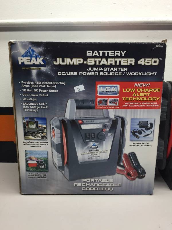 PEAK JUMP STARTER 450