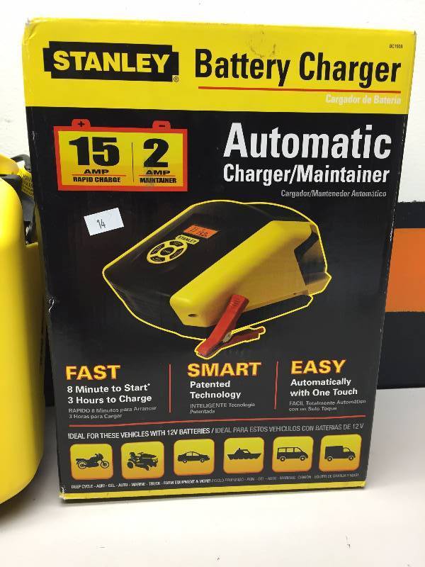 STANLEY AUTOMATIC CHARGERMAINTAINER