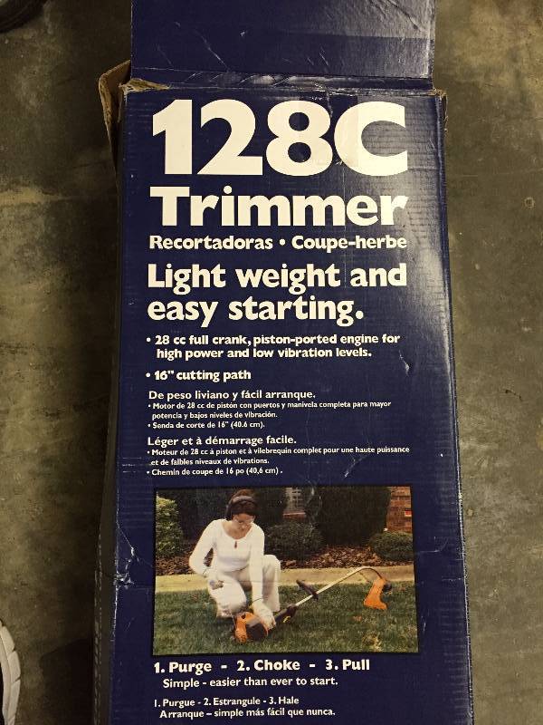 HUSQVARNA TRIMMER - 16 CUTTING PATH, 28 CC