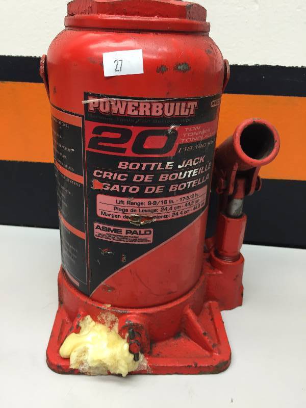 POWERBUILT 20 TON BOTTLE JACK