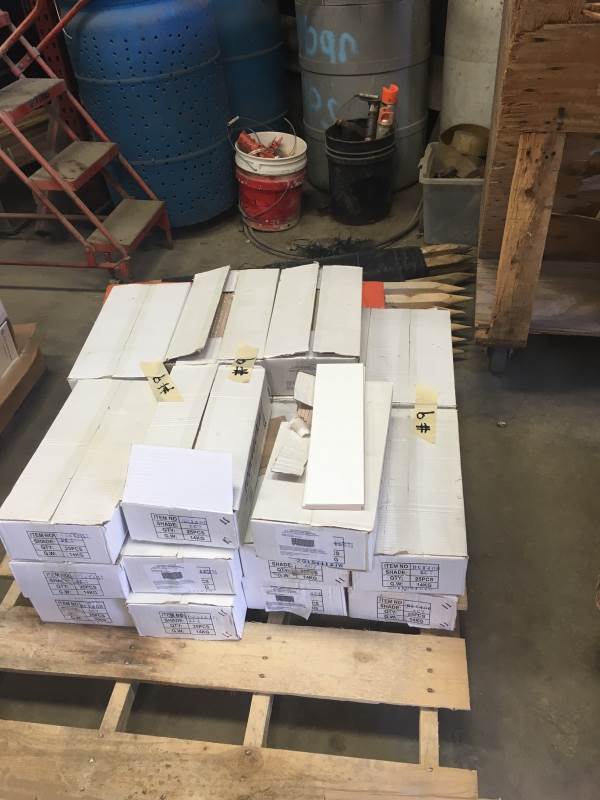 4 x 16 Matte White Tile