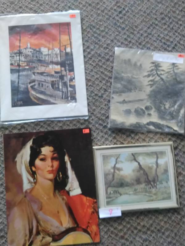 Four Small Prints