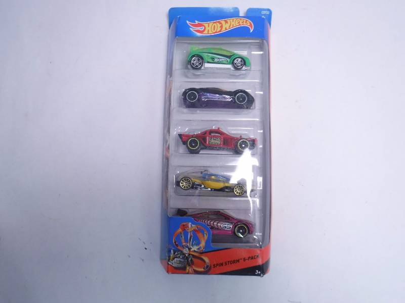 lot 9 image: 5-Pack Hot Wheels New in Box