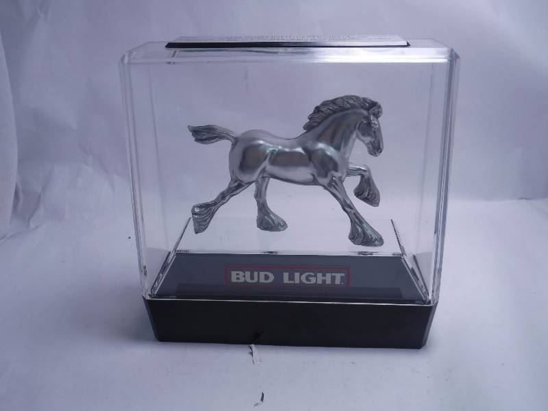 lot 63 image: Bud Light Clydesdale Figure