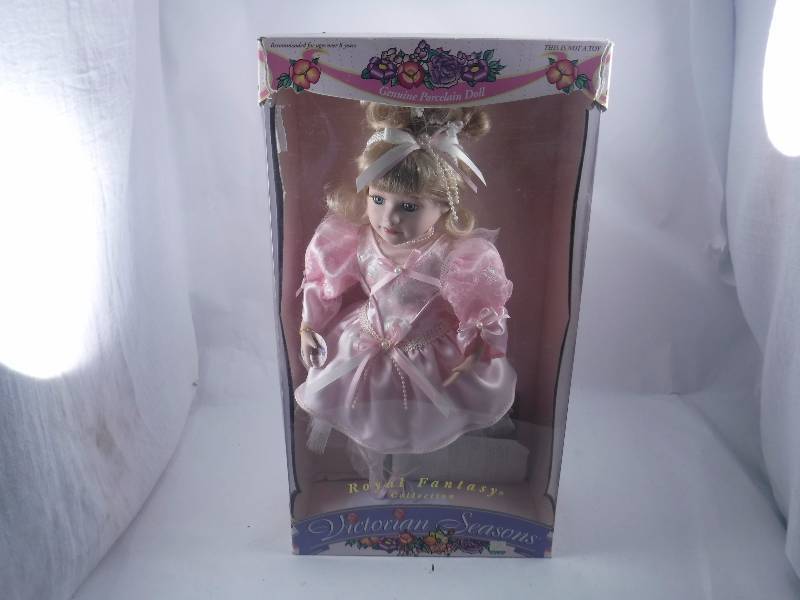 victorian seasons porcelain doll 1998