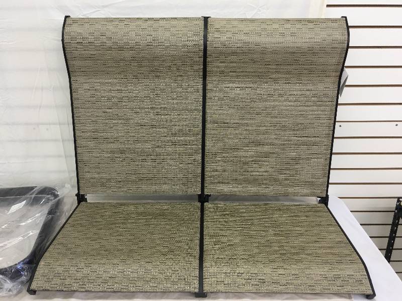 lot 44 image: outdoor glider chair