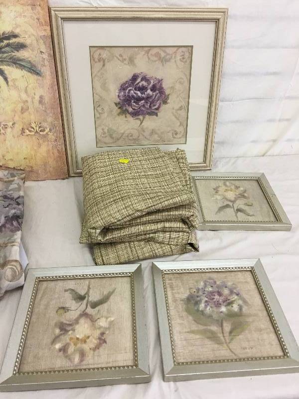 lot 62 image: pictures, curtains
